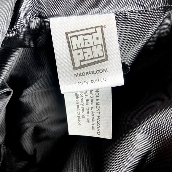 Rare Mad Pax Black Spiketus Rex Pint Mini Backpack - Picture 10 of 10